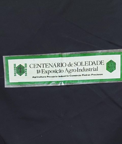 Adesivo centenário de Soledade