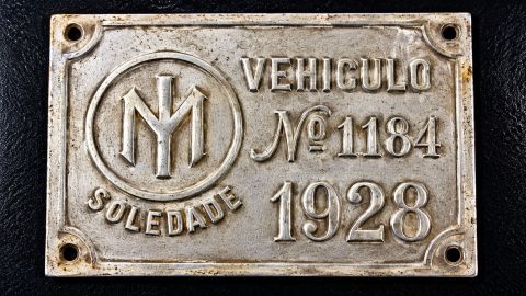 Placa de veículo 