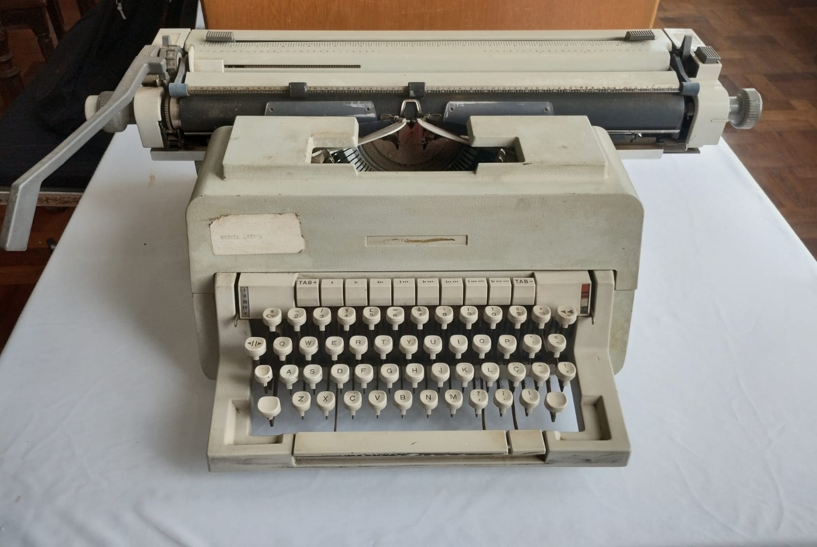 Máquina de datilografia